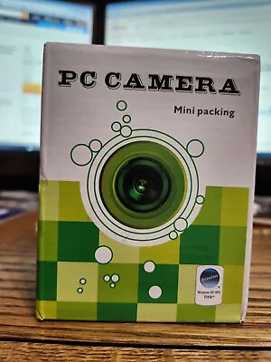 Mini PC Camera Packing USB Webcam 30 Fps Auto White Balance Manual Focus -NIB • $9.95