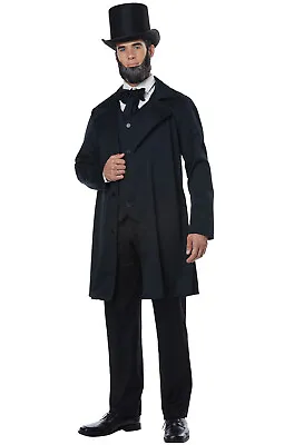 Brand New President Abraham Lincoln/Frederick Douglass  Civil War Adult Costume • $38.56