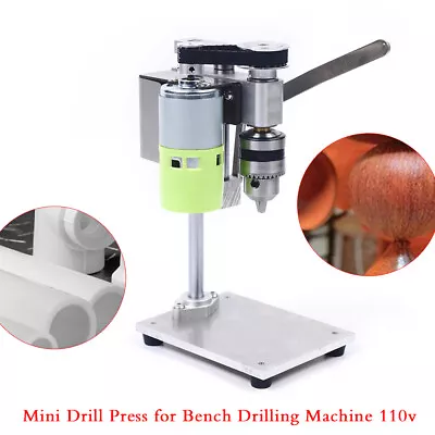 $74.01 • Buy Adjustable Bench Top Mini Drill Press Holder Workbench Stand For Dril B12 100W