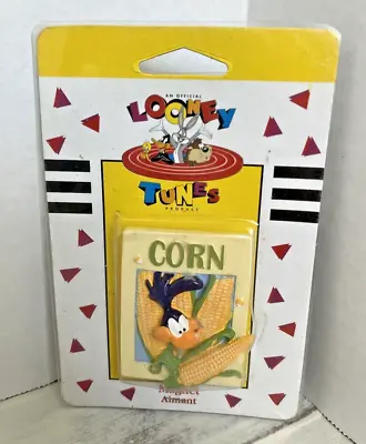 Vintage Refrigerator Magnet Looney Tunes Road Runner Corn 1996 Warner Brothers • $8.79