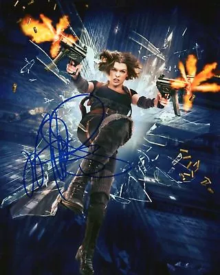 Milla Jovovich Autographed Signed A4 Pp Poster Photo Print 17 • £6.89