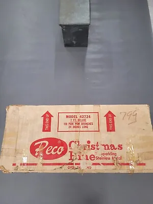 Peco Pine Aluminum Christmas Tree 7ft Model # 42724 Orig Box Vintage  • $450