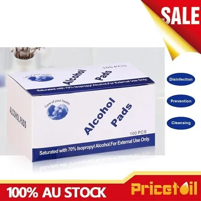 70% Ethanol Alcohol Wipes / Swabs / Pads AUS Stock • $39.99
