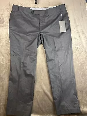 Van Heusen Manvell Dress Pants Mens 46x32 Gray NWT • $18.99