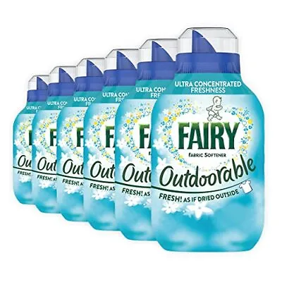 Fairy Outdoorable Fabric Conditioner 35 Washes Ultra Concentrated Formula X6 • £16.79