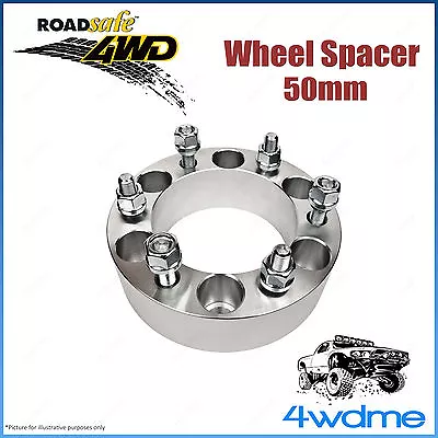 Fits Toyota Hilux N70 N80 All  Leaf 6 X 139.7 4WD Roadsafe Wheel Spacer 50mm • $94.60