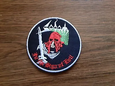 Sodom In The Sign Of Evil Iron On Embroidered Patch • $6.50