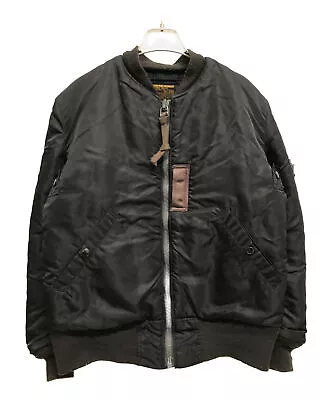 Buzz Rickson's Size [ 36 ] William Gibson MA-1 Flight Jacket Black USED • $259.99