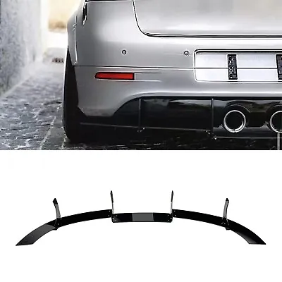 For Volkswagen Golf 5 MK5 R32 2005-2008 Rear Bumper Diffuser Lip Cover  Black • $53.33