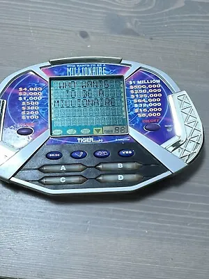 £8.37 • Buy Who Wants To Be A Millionaire Handheld Electronic Game (Tiger 2000) Tested