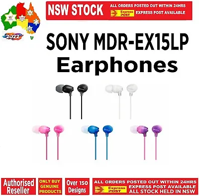 $9.95 • Buy Sony  MDREX 15LP Headphone Earphone Earbud In-Ear IPhone Samsung Android