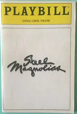 Playbill Steel Magnolias Rita Gardner Cynthia Vance  Dorrie Joiner OffBroad 1989 • £14.45