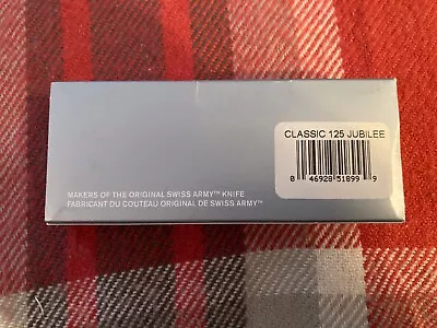 Victorinox 125th Anniversary Classic SD Jubilee 51899 (Box Only) With Insert • $9.95