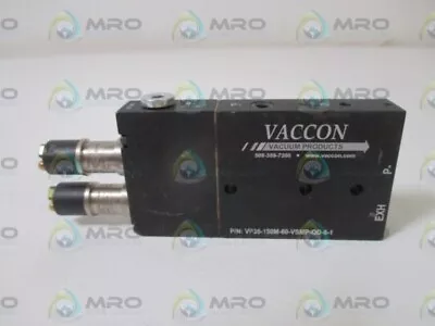 Vaccon Vp35-150m-60-vsmp-qd-6-1 Solenoid Valve *used* • $50