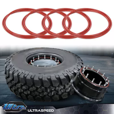 4PC O-Rings Fit For Military Humvee Split Rims Wheel Seal & M1101 M1102 Trailers • $89.20