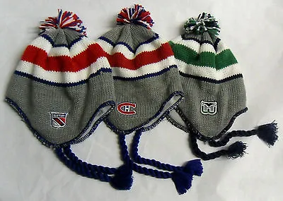 NHL CCM Vintage Hockey Braided Knit Hat Beanie Cap OSFA NEW! • $14.99