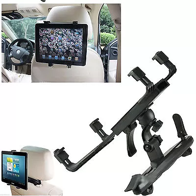 Universal Car Backseat Headrest Mount Tablet Holder For 5.8 -10.1  & IPad 10 GPS • £7.89