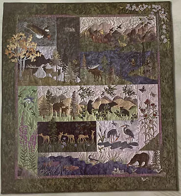 NEW McKenna Ryan Pine Needles Art Quilts - At Home In The Woods Single Patterns • $10.99