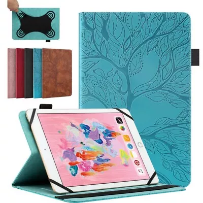Universal Flip PU Leather Stand Case Cover For 8 - 10.5 Inch Android Tablet PC • £11.62