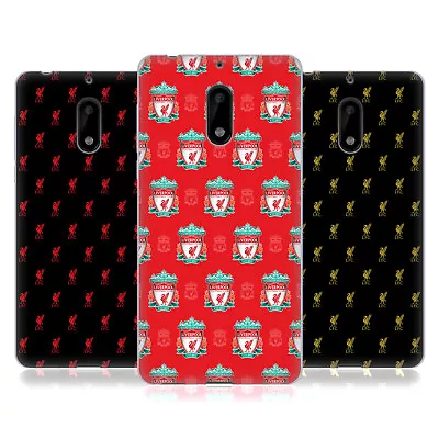 Liverpool Fc Lfc Crest & Liver Bird Patterns Soft Gel Case For Nokia Phones 1 • £17.95