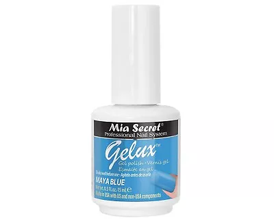 Mia Secret Professional Nail System Gelux Gel Polish (Maya Blue) 0.5oz • $14.18
