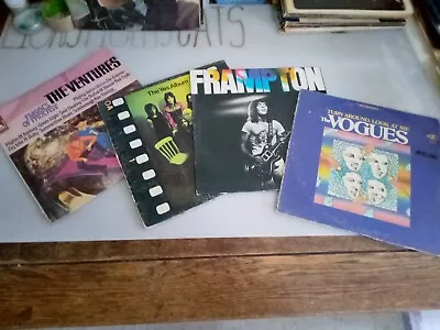 Lot Of (4) Vinyl Albums (The Ventures The Yes Album Frampton The Vogues) • $4.99