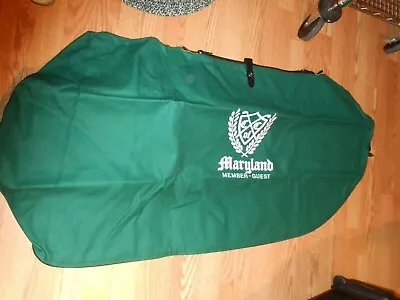 MARYLAND MEMBER GUEST Scott Travel Golf Bag Cover Durable Green  • £49.41