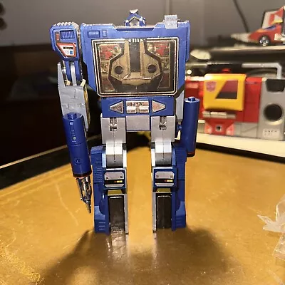 Soundwave WORKS 1984 Vintage G1 Transformers Hasbro Action Figure Nice Stickers • $100