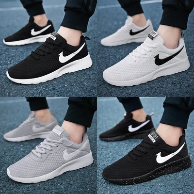 £14.39 • Buy Mens Womens Sneakers Sports Running Trainers Casual Lace Up Walking Gym Shoes UK