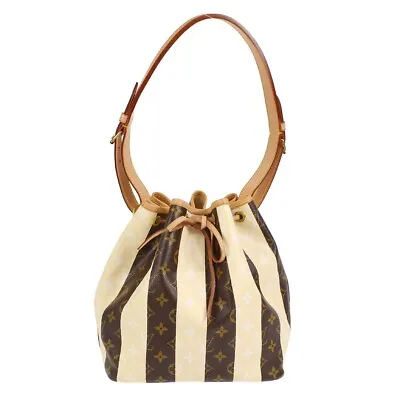 $2480 • Buy Louis Vuitton Petite Noe Drawstring Bag Monogram Rayures M40564 AR3181 89682