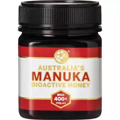 Australia's Manuka Pure Bioactive Honey (MGO 400+) 250g • $32.44