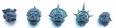 Warhammer 40K - X5 Blood Angels Sanguinary Guard Faces Heads Helmets. • £2.49