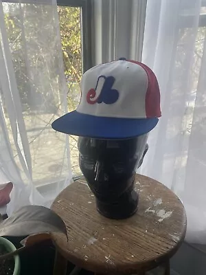 Vintage 80’s New Era Montreal Expos Fitted Hat • $80