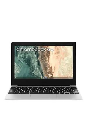 Samsung Chromebook Go 11.6in Laptop QHD Intel Celeron 4GB RAM 64GB - Silver A • £134.89