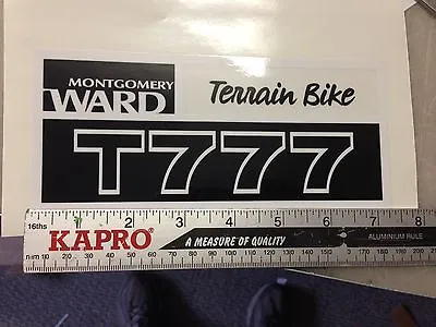 Minibike Mini Bike Decals Wards Sticker Terrain BIKE T777 • $14.99