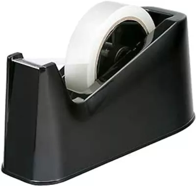 Heavy Duty Tape Dispenser - Weighted Non-Skid Rubber Base - High-Quality • £11.99