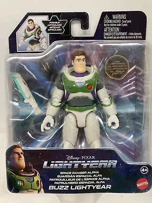 New Disney Pixar Buzz Lightyear The Movie Space Ranger Alpha Action Figure 2022 • $2.88