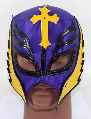 Purple Rey Mysterio Lucha Libre Luchador Wrestling Costume Mask • $39.99