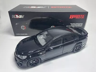 BIANTE 1/18 Holden HSV GTSR W1 PHANTOM B182817E Diecast Model Car-Black • $128.88