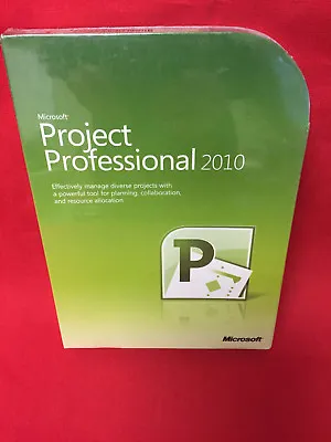 Microsoft Project Professional 2010 NEW SEALED • $187.45