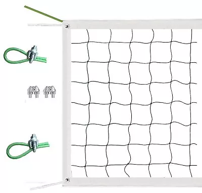 Professional Volleyball Net Outdoor Heavy Duty Upgraded Weather Resistance • $41.07