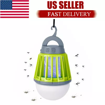 Powerful Fly Killer Electric Mosquito Bug Zapper Trap Lamp For Camping • $10.99
