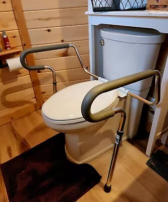 Toilet Frame ●Safety Rails ●Grab Bars ●Support Arms ● Medline/Guardian G30300H • $19.95