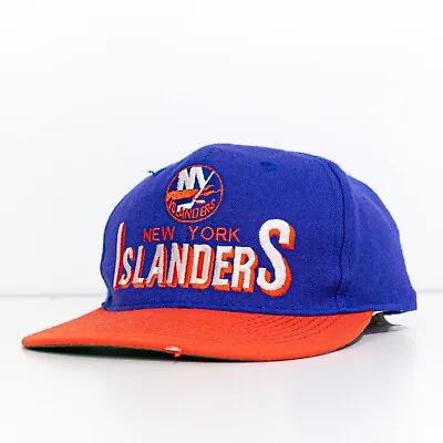 CCM American Needle NHL New York Islanders Snap Back Hat VTG 90s Retro • $59.98
