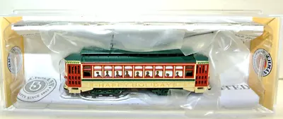 Bachmann-N- BRILL TROLLEY CHRISTMAN #61085 NIB • $46.50