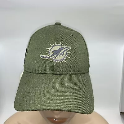 Miami Dolphins - New Era 9Twenty - Adjustable Hat /Cap -  All Green Veterans • $24.99