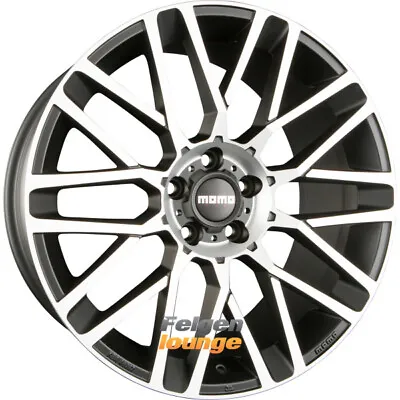 4x MOMO REVENGE EVO Matt Black Diamond Cut 8x18 ET45 5x108 • $963.15