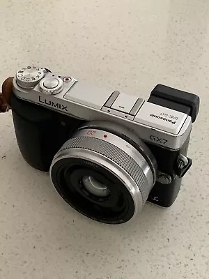 Panasonic Lumix GX7 Camera & G 20mm F1.7 II ASPH Lens 45-150 G Vario Lens • $500