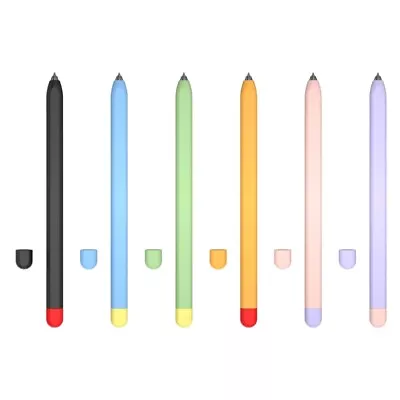 Silicone Anti-Slip Stylus Pen Sleeve Holder For Tab S7+ Tablet Accessories • £7