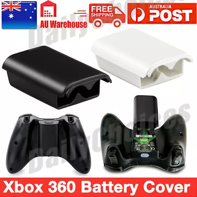 1/2Pcs Xbox 360 Controller Battery Cover Pack Holder Black White • $5.59